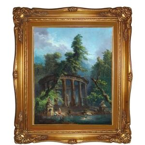 Classical Garden Scene Art Print
